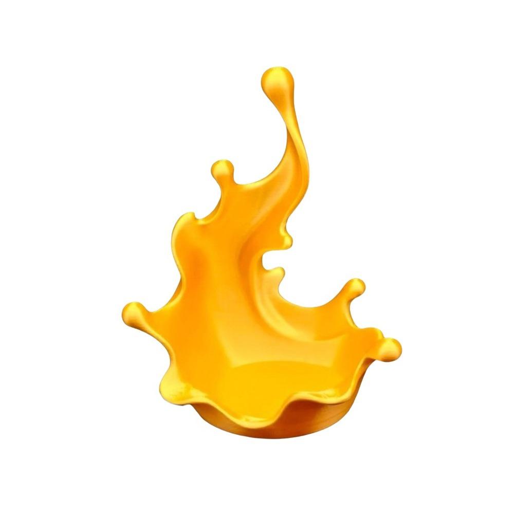 3D Printed Water Splash Trinket Holder Wave Shaped Earring Necklace Storage Dish  Bedroom