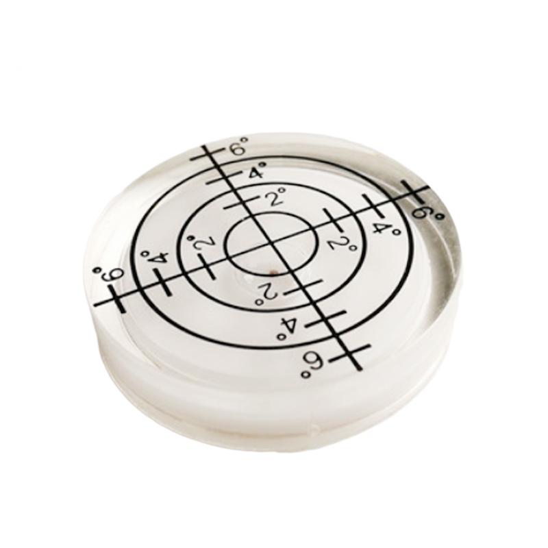 32*7MM Mini Portable Bubble Level Slope Measuring Instrument Tool Degree Marked Plastic Horizontal Bead ADM
