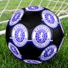 Rangers F.C Indoor Soccer Ball Colorful Machine Stitched PVC Size 5 Team Training Competition Ready Durable High-Bounce Cool Sports Gift