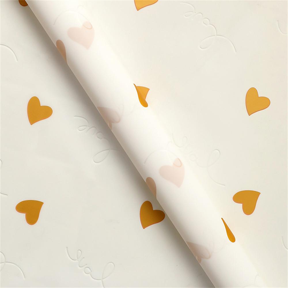20pcs 57*57cm Flower Wrapping Paper Love Pattern Gift Packaging Paper Diy Handmade Craft Valentine's Day Floral Decor Material