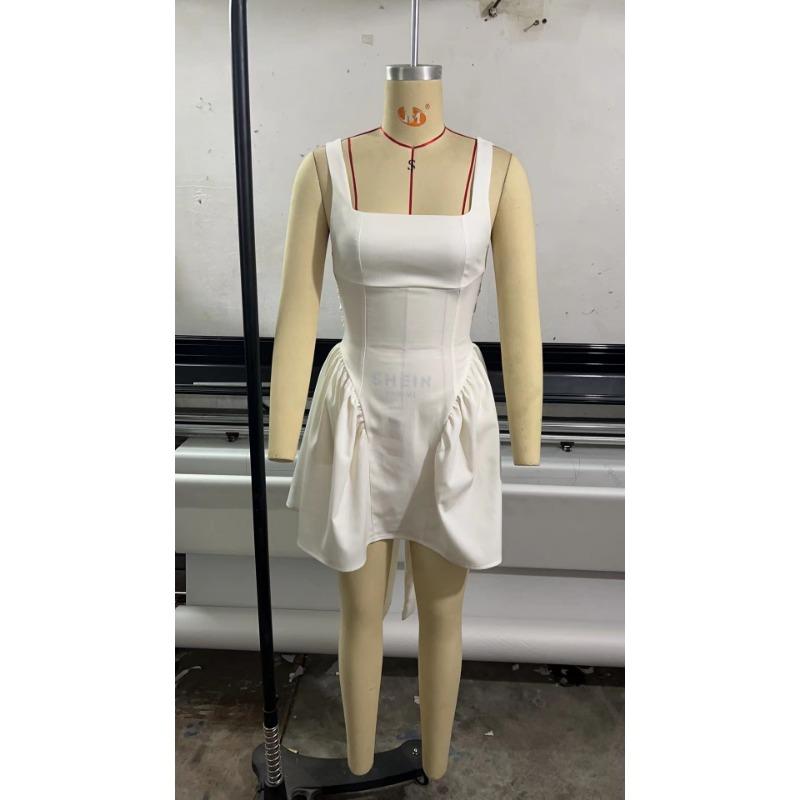 Summer Fashion Sexy Waist Halter Bow Halter Dress