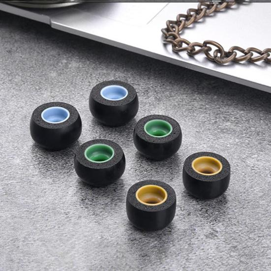 1 пара насадок для наушников, беспроводные насадки из пены с эффектом памяти, черные насадки для наушников Jabra-Elite65T для Sony-WF-1000XM3