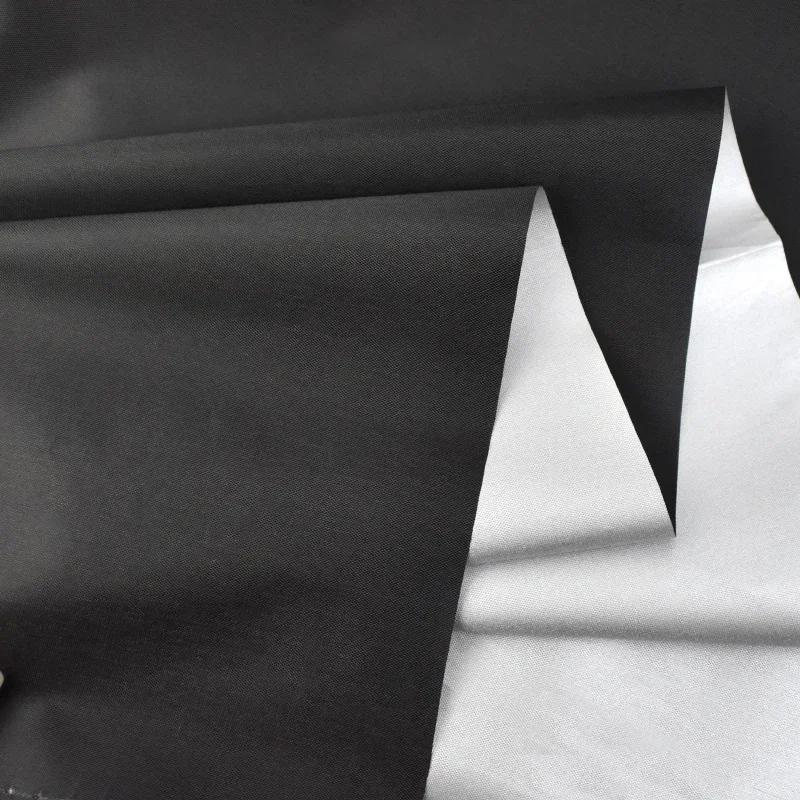 1-5Meters*148cm 190T Meetee Thin Waterproof Fabric Outdoor Sunscreen Sunshade Silver-coated Ripstop Umbrella Cloth Tent Material