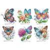 Special Shaped Diamond Painting Acrylic 5D DIY Diamond Art Tabletop Decorations Single-Side Desktop Ornaments Kit for Home Decor