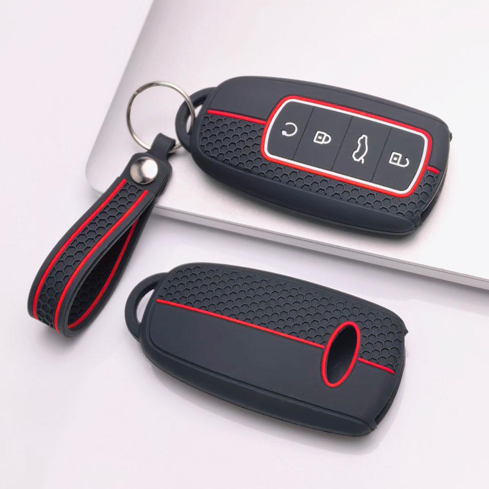 Чехол-брелок для Chery Tiggo7 Tiggo8 Tiggo5X Arrizo5 Arrizo6 с брелоком Защита от царапин Ударопрочная защита Мягкая текстура захвата