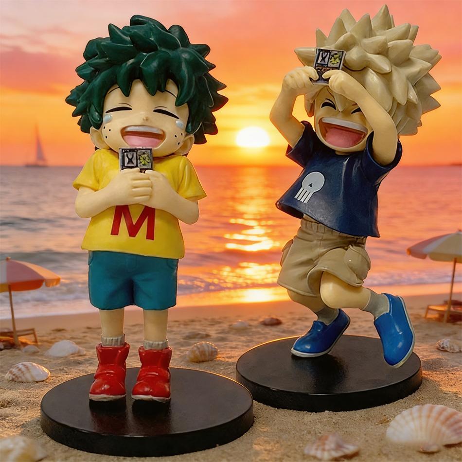 Hot! Hero Anime Action Figures Midoriya Izuku Bakugou Katsuki Anime Series Figure Pvc Collection Model Toys Decor Gifts