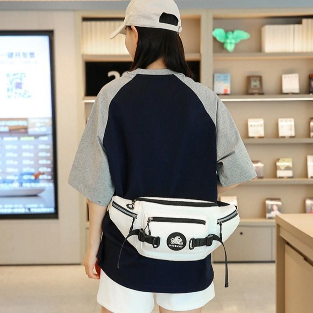 Регулируемый ремень Наплечная поясная сумка в японском стиле Спортивная сумка через плечо Женская нагрудная сумка для путешествий
