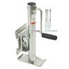 1200lbs Adjustable Trailer Jack with Wheel Side Rotation Handle Swivel Trailer Tongue Jack for ATV