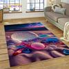 2025 New Style Colorful Pebble Rainbow Road Beach Stone Nature Carpet Rug for Living Room Bedroom Home Sofa,Non-slip Floor Mat