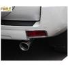 Chrome Rear Fog Light Cover Trim 2pc For Toyota Land Cruiser Prado FJ150 2010-22