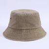 Retro Washed Fisherman Hat Simple Trendy Men and Women All-match Foldable Fashionable Cowboy Bucket Hat