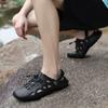 Модная спортивная обувь для бега, мягкая мужская пляжная обувь для взрослых, предложение, новое поступление, нескользящие мужские сандалии, дешевая распродажа, корейский стиль, ежедневное использование 39