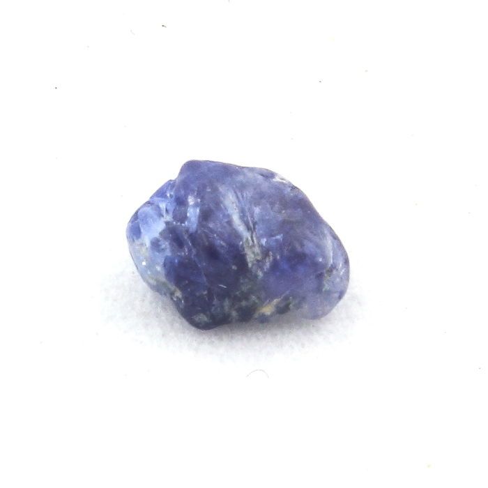 Pierre - Benitoite - San Benito Co. - 0.420 ct - Certificat d'authenticité - Gris