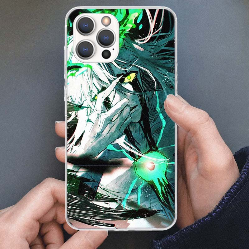 Чехол для телефона Bleach Улькиорра Сифер 4 для iPhone 17 16 15 14 13 12 11 Pro Max Mini Plus Air 7 SE 8 Мягкий силиконовый чехол с принтом Funda