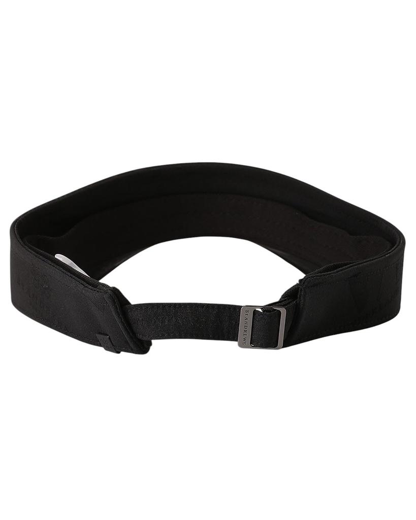 [Св.. [Эндрюс] Унисекс Солнцезащитный козырёк (Концептуальный шаблон)  Кепка для гольфа 042-5187302 010Черный FR