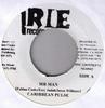 7inch Record CARIBBEAN PULSE - Mr Man IRI0002 Irie Records Jamaica Reggae, Ska & Dub Used