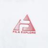 Fila Женская футболка с коротким рукавом, однотонная, regular fit, пуловер A11W627101F-WT
