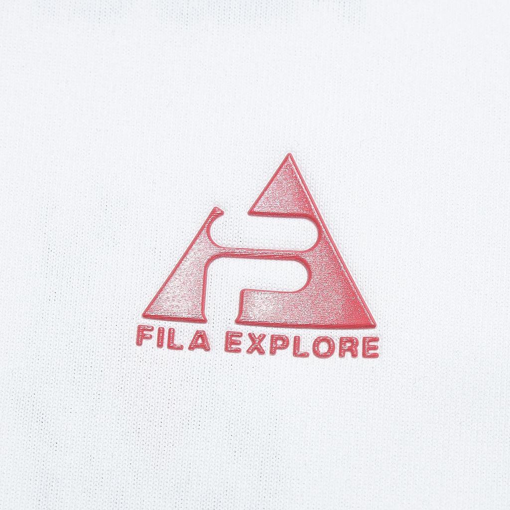 Fila Женская футболка с коротким рукавом, однотонная, regular fit, пуловер A11W627101F-WT