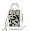 Fashion Vintage Crochet Spot Handbag Summer Knit Square Bag Sling Bag Crossbody Bag