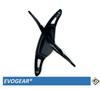 E182 EVOGEAR Накладка на подрулевой переключатель из алюминия, совместимая с BMW (черный)