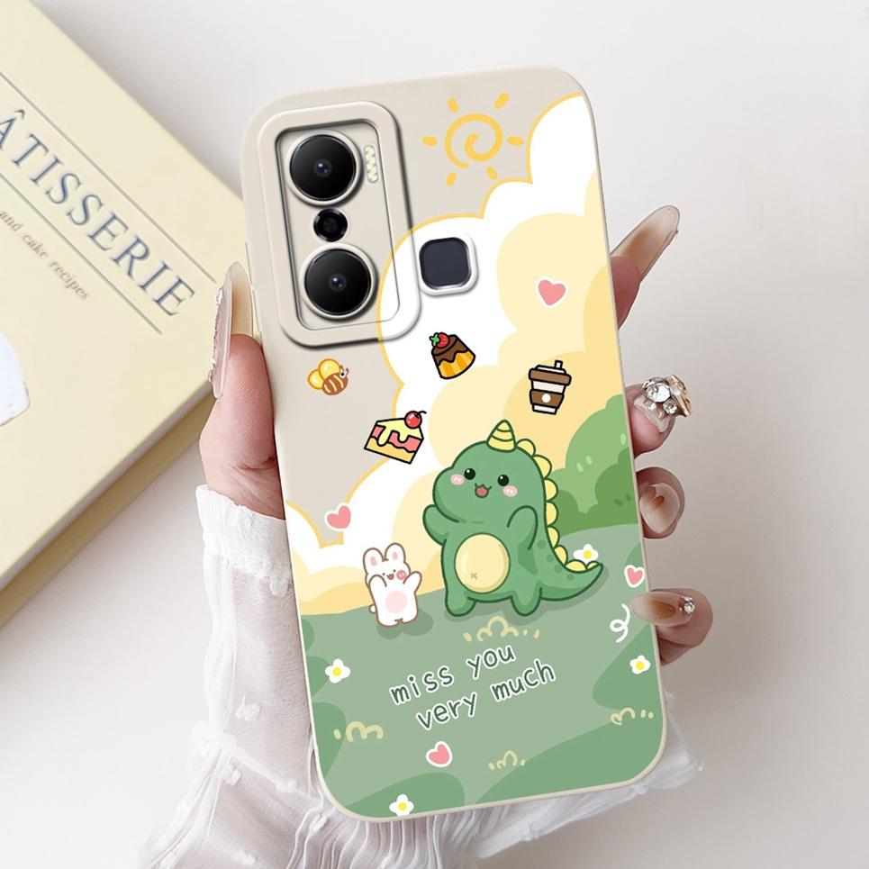 Soft Silicone Back Cover For Infinix Hot 20i 20s Hot20 5G 4G Hot 20 play Capa Bumper Cartoon Panda Astronaut Cute Case Coque