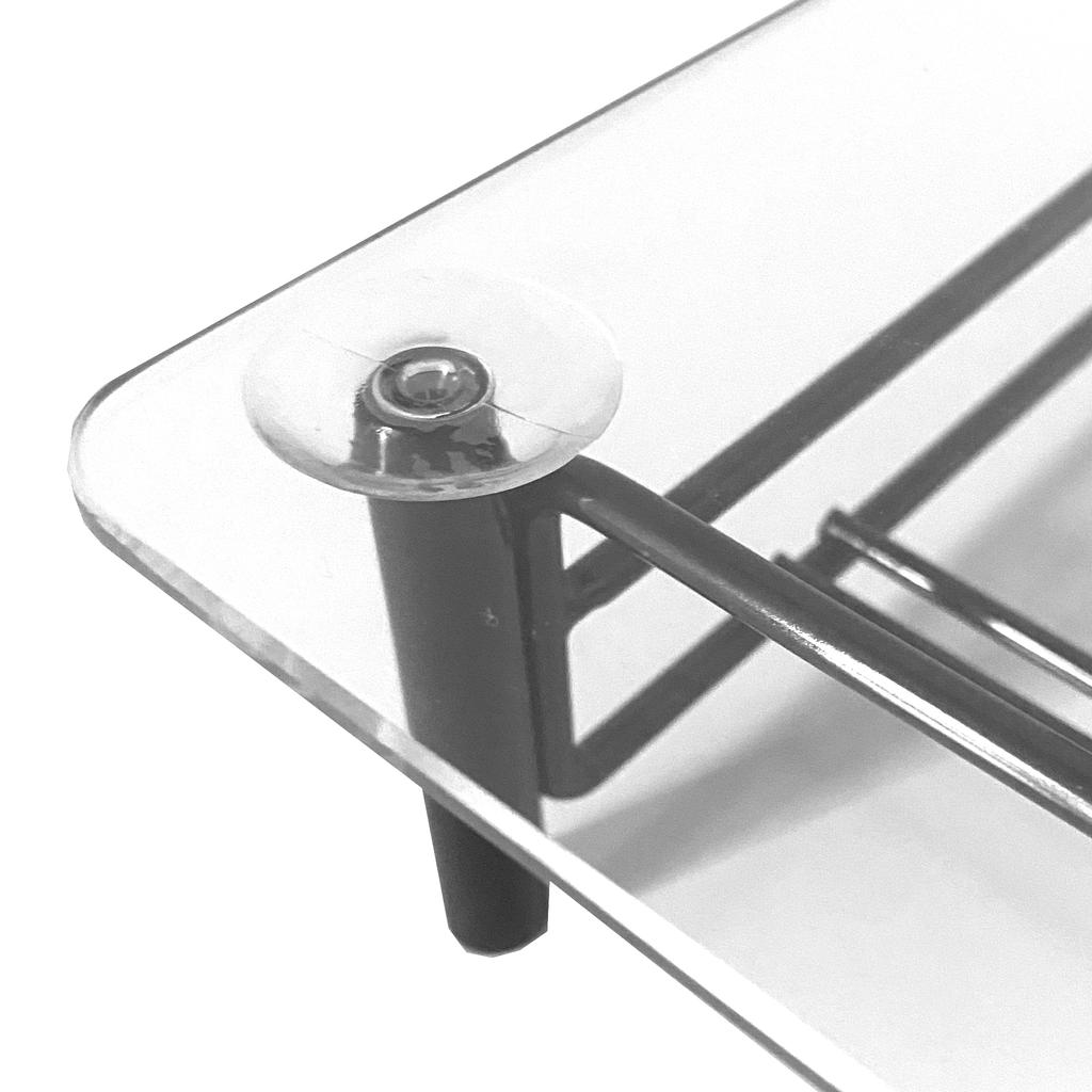 Nyana Home Nespresso Capsule Organizer Holder | 40 Capsule Capacity | Nespresso Compatibility | Glass Cover