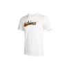 Nike Color-Block Logo Print Sports Crew Neck T-Shirt Men Tops White DM3548-100