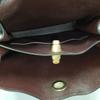 [Pre-Owned] Charlie 26 Solid Color Magnetic Closure Leather Bucket Bag - Very Good #1IV00HU