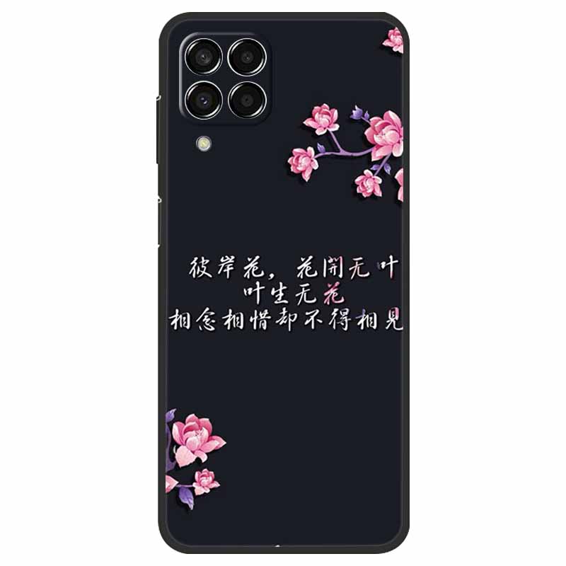 Чехол для Samsung Galaxy M33 / M53 Мраморный Мягкий Силиконовый Задний Чехол для Samsung M53 2022 Fundas Чехол M 33 53 5G Чехол для Телефона Coque