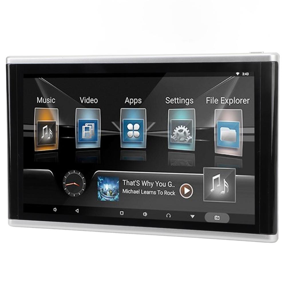 4K 10,1-дюймовый планшет-монитор для подголовника для заднего сиденья, IPS сенсорный экран для Android 11, ТВ-мониторы для заднего сиденья для автомобиля