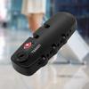 Security Tool 3 Digit Combination Lock TSA Suitcase Luggage Coded Lock  Luggage Accessories