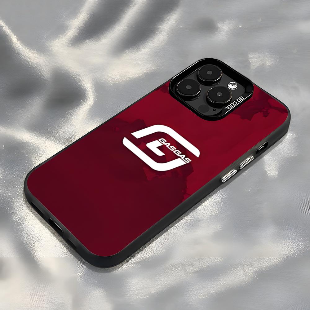 Motorcycle G-GasGas Phone Case For IPhone17 Air 16 15 14 Plus 13 12 11 Pro 7 8 XS Max XR Silver Black Bumper Case