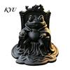 Прочная Основа Настольное Украшение 3D Печатная Лягушка Тыквенный Трон Фигурка, Креативное Украшение-Плащ, Декоративная Фигурка для Офисного Стола Готическая