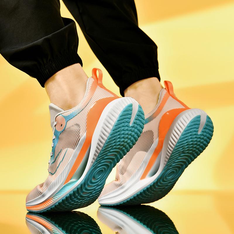 Men's Running Shoes Breathable Man Sports Sneakers Lace Up Comfort Casual Walking Shoes Athletic Training Footwear