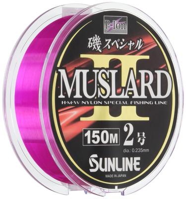 Рыболовная леска SUNLINE Iso Special Muslar II, 150 м, Размер 1.5, Розовая