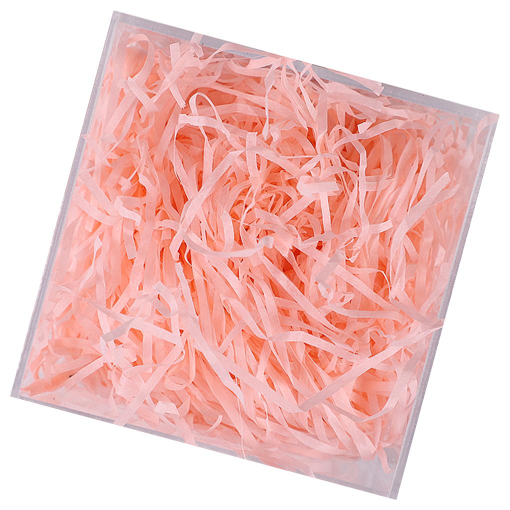1 Pack Lafite Paper Raffia Filler Colorful Shredded Box Packaging Decoration Practical Wedding Party Easter New Year