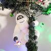 Abominable Snowman Christmas Tree Topper Plush Stuffed Snow Elf Christmas Tree