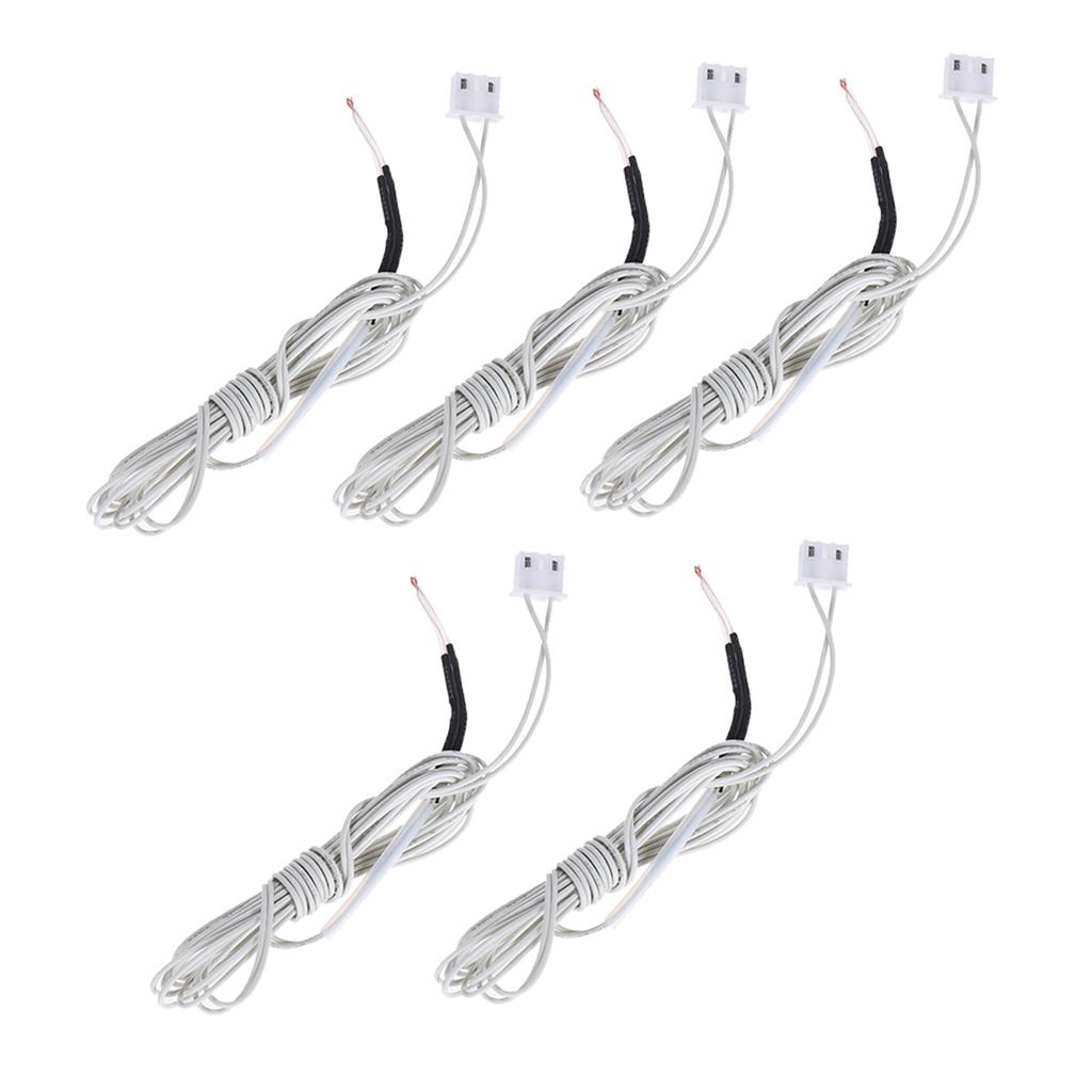 NTC 3950 100K ohm Thermistor Sensor with 1m Cable for RepRap i3 Anet 3D Printer Kit Replacement Parts