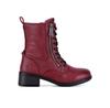 Mustang 1402-601 Red Ankle Boots