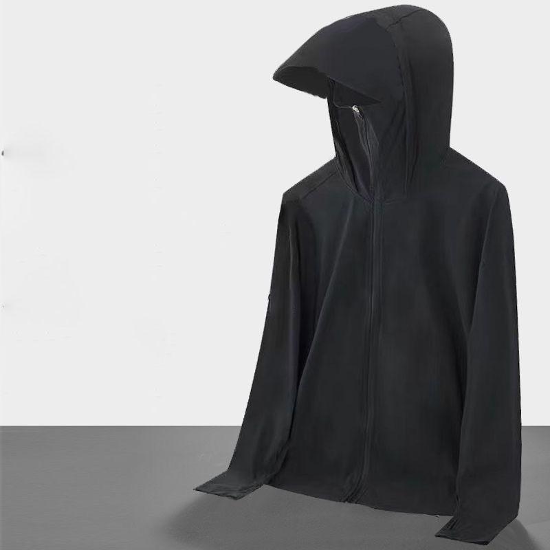 Солнцезащитная одежда Ice Silk со съемными большими полями UPF50+ для женщин, солнцезащитные куртки для активного отдыха