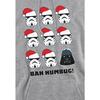 Star Wars Mens Bah Humbug Stormtrooper Darth Vader Hoodie