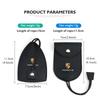 For Porsche Car Key Bag Pull-Out Key Box Pocket Keychain Leather Key Bag Cayenne Boxster Macan 968 Panamera 911 Carrera-GT 918