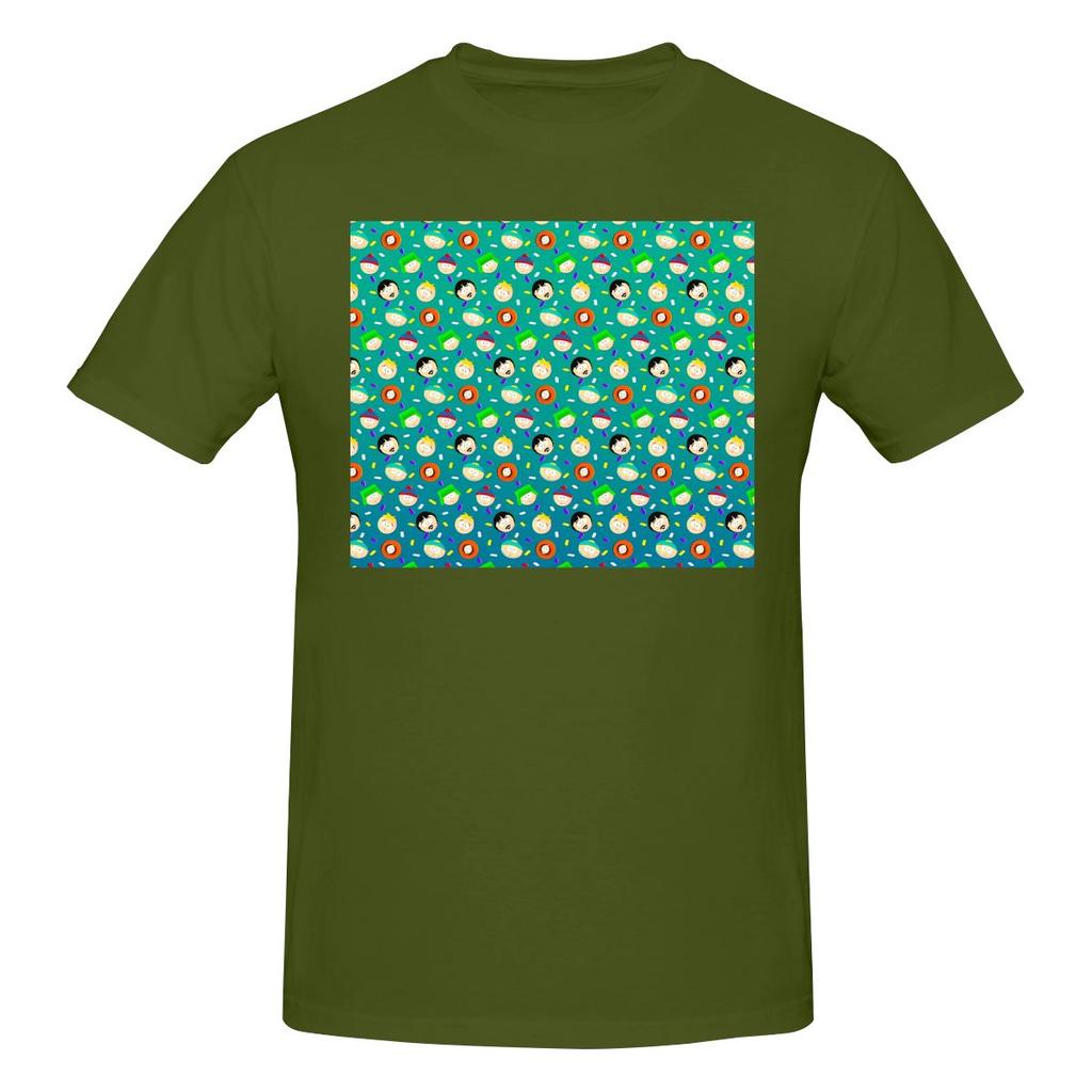 Funny South Park Pattern Unisexs Printed Tshirt Unisex T Shirtshirt Gym