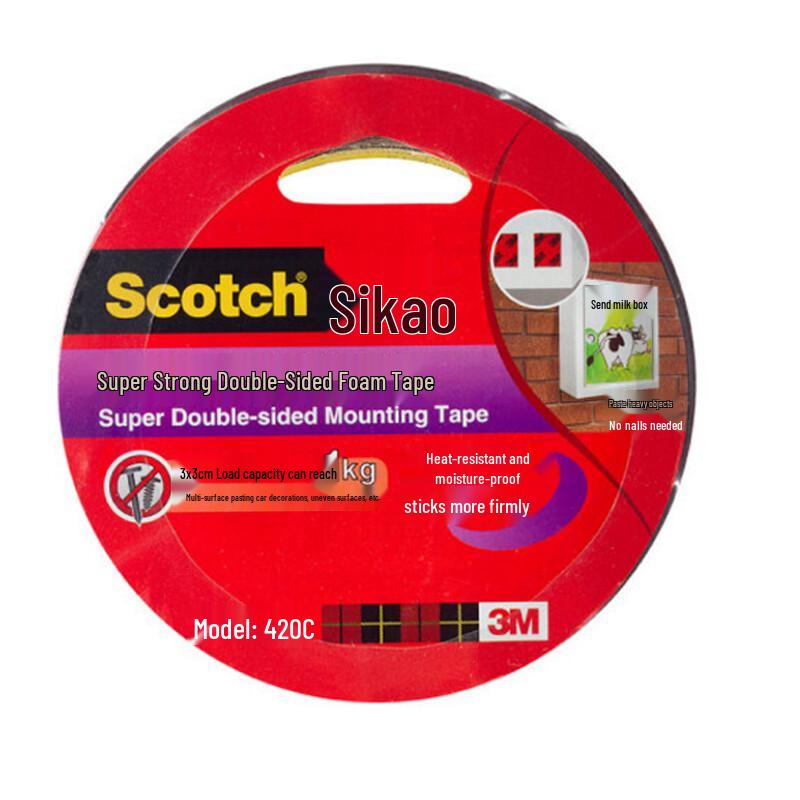 3M Суперпрочная двусторонняя пенопластовая лента Scotch