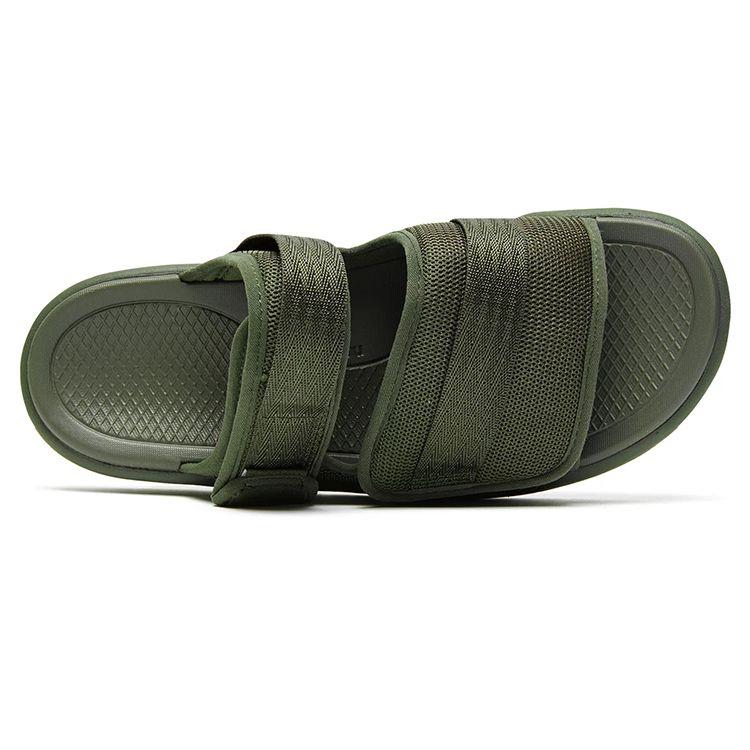 New Balance 3201 Comfortable Rubber Sole Slide Sandals Unisex Sandals Dark-Green SDL3201T