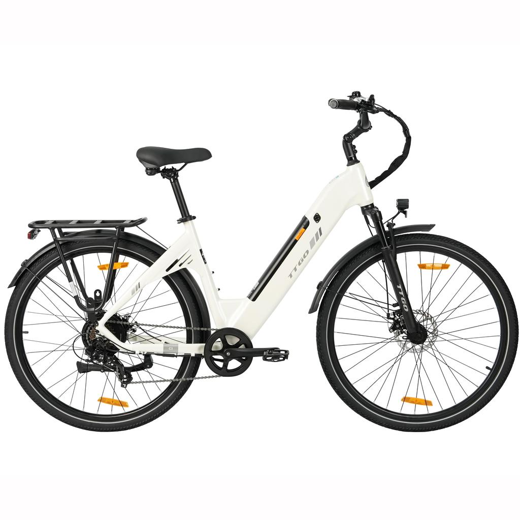 TTGO C3 SE Multi Terrain Electric Bicycle For Adult 28 Inch Tires 250W Motor 36V20Ah Battery City Community E-Bike With All-Terrain Braking