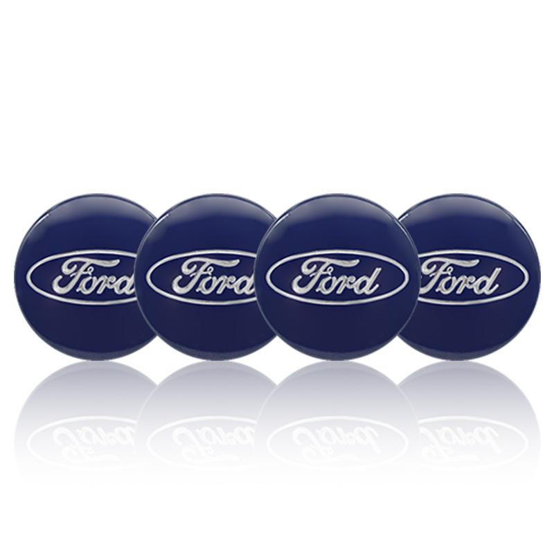 4pc 56mm 60mm 65mm Car Wheel Center Hub Cap Sticker Auto Rim Cover for Ford Fiesta Mondeo Fusion Explorer Escape Focus Kuga Edge