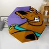 Scooby Doo Theme Automatic Umbrella, Lightweight & Portable, 8 Rib, Perfect for Outdoor Travel, Birthdays, Christmas, Gifts.