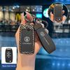 Кожаный чехол для ключей с 5 кнопками Changan Oshan 520/X5plus/Z6/X7plus для мужчин