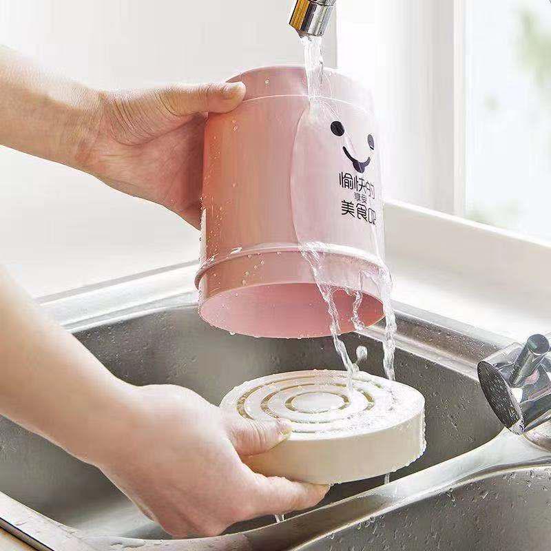 Милый мультяшный пылезащитный держатель для палочек и ложек с крышкой и сливом